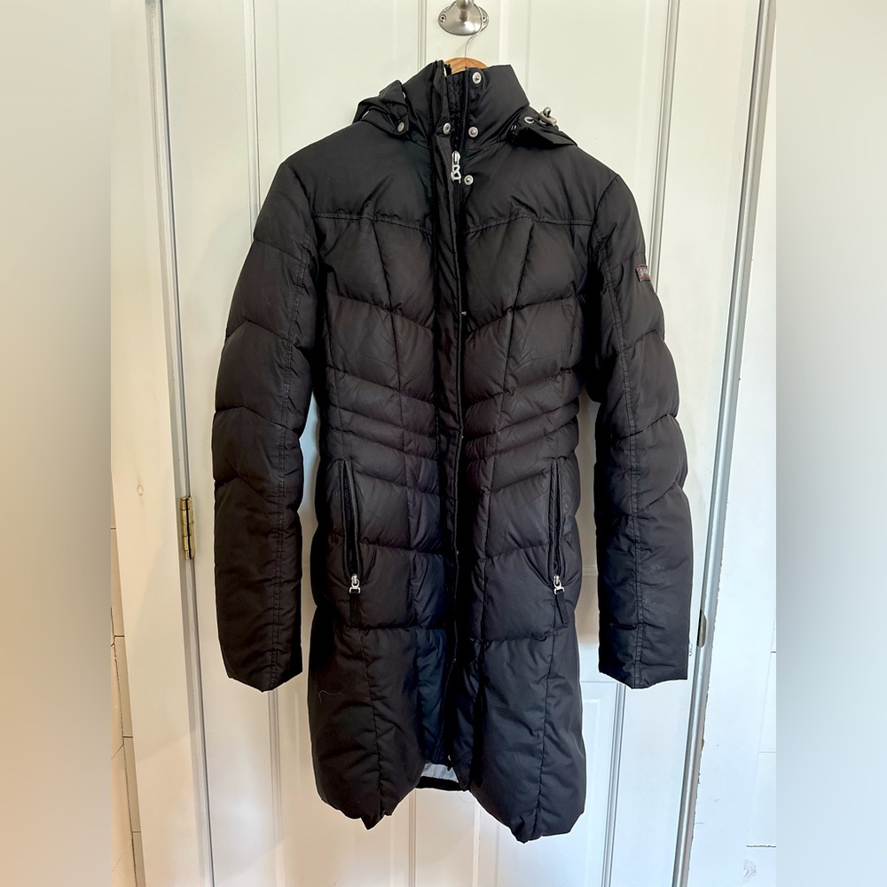 Bogner Fire + Ice black puffer, size xs